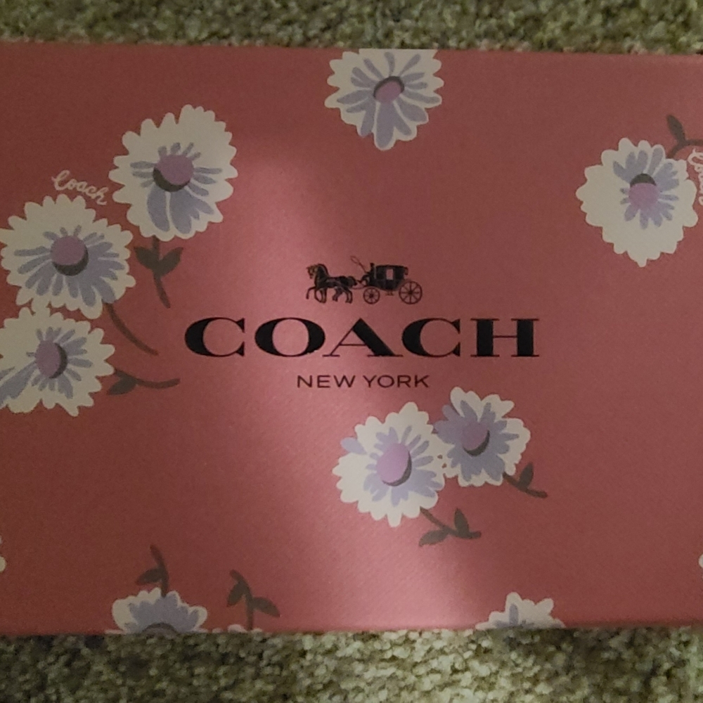 Pink Floral Coach Wrislet